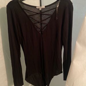 Black long sleeve shirt